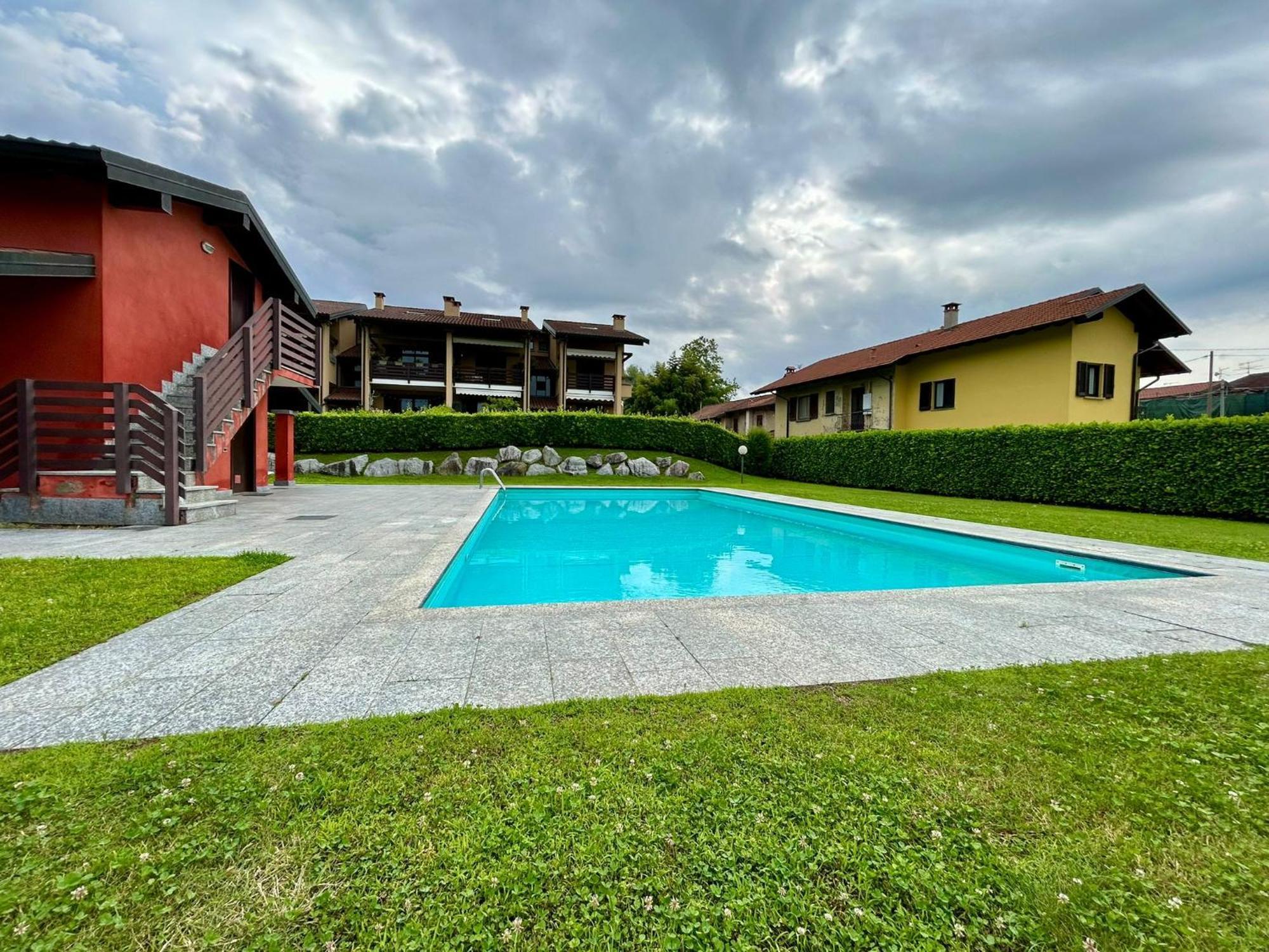 Kibilu - Residence With Pool, Near Lake Maggiore Monvalle Exterior foto